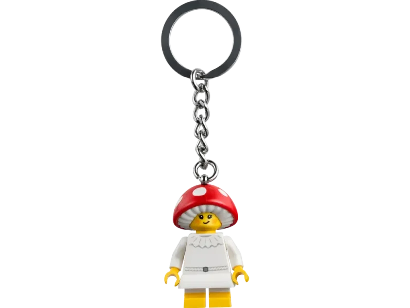 LEGO® 854306 Přívěsek na klíče – Dívka v kostýmu houby
