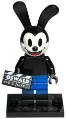 coldis100-1 Oswald the Lucky Rabbit, Disney 100 (Complete Set with Stand and Accessories)