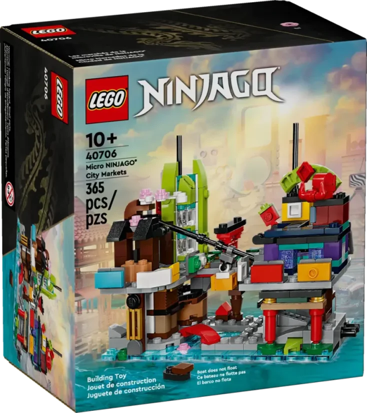 LEGO® NINJAGO 40706 Micro NINJAGO® City Markets