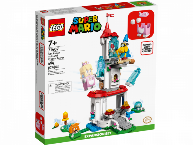 LEGO® Super Mario™ 71407 Kočka Peach a ledová věž rozšiřující set