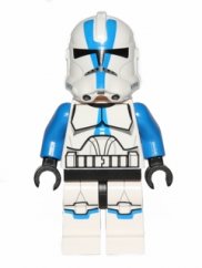 sw0445 Clone Trooper, 501st Legion (Phase 2) - Blue Arms, Large Eyes