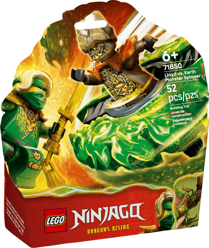 LEGO® NINJAGO® 71850 Lloyd vs. spinner pozemské příšery