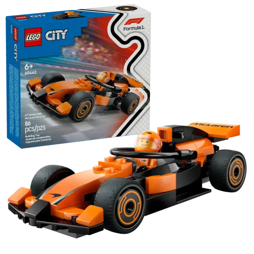 LEGO® City 60442 Jazdec F1® s pretekárskym autom McLaren