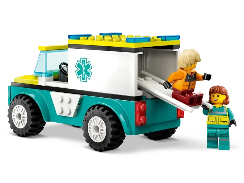LEGO® City 60403 Sanitka a snowboardista
