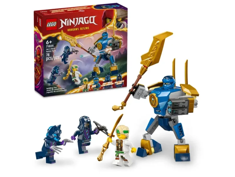 LEGO® NINJAGO® 71805 Jay's Mech Battle Pack