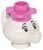 dp028 Mrs. Potts - Dark Pink Flower