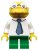 sim036 Hans Moleman, The Simpsons, Series 2 (Minifigure Only without Stand and Accessories)