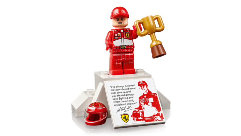 LEGO® ICONS 11375 Ferrari F2004 & Michael Schumacher