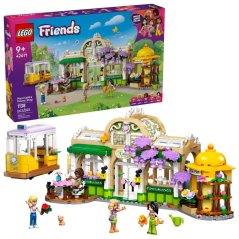 LEGO® Friends 42671 Kavárna plná rostlin a květinářství