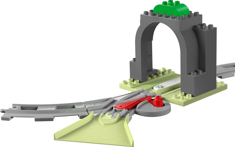 LEGO® DUPLO® 10425 Tunel i tory kolejowe — zestaw rozszerzający