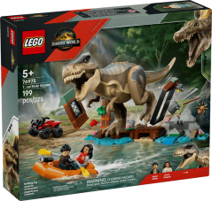 LEGO® Jurassic World 76975 T-rex a útěk po řece