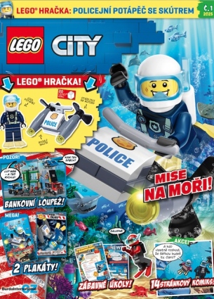Časopis LEGO® City 1/2023 CZ verzia