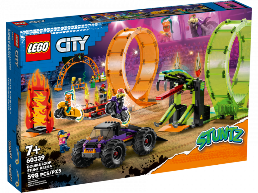 LEGO® City 60339 Kaskadérská dvojitá smyčka
