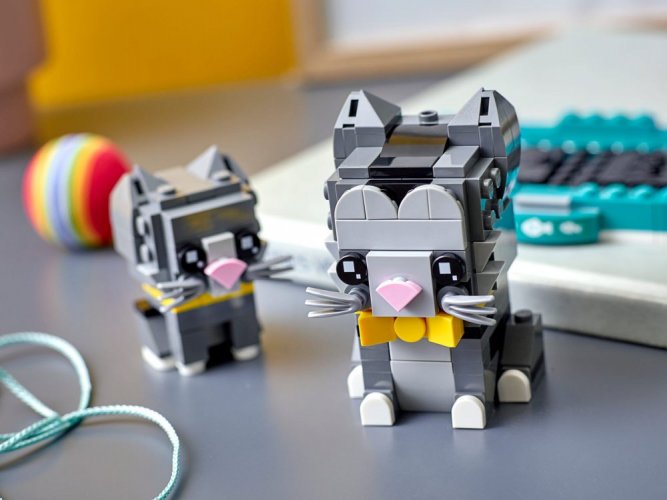 LEGO® BrickHeadz 40441 Krátkosrsté mačky