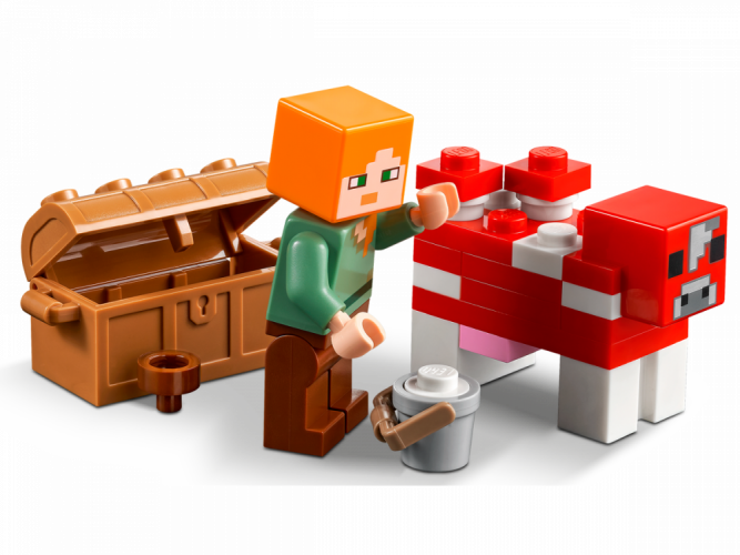 LEGO® Minecraft 21179 The Mushroom House