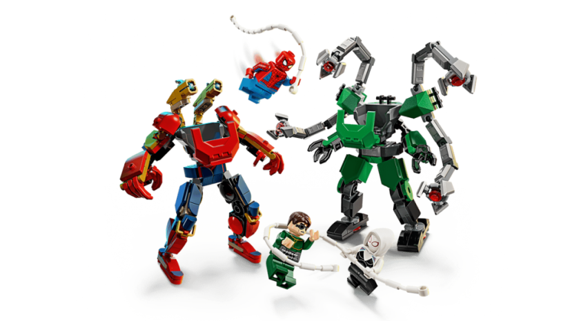 LEGO® Super Heroes 76338 Bitva robotů: Spider-Man vs. Doc Ock