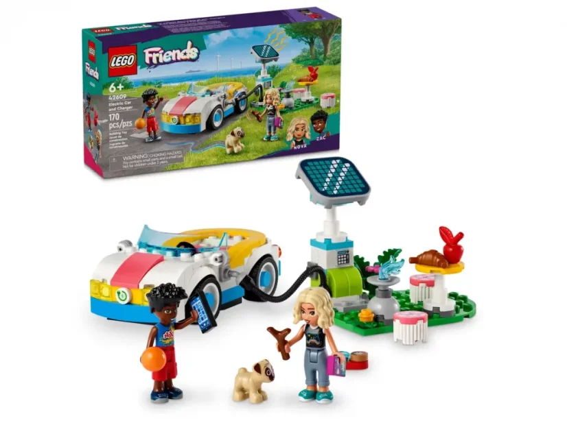 LEGO® Friends 42609 Elektromobil s nabíjačkou