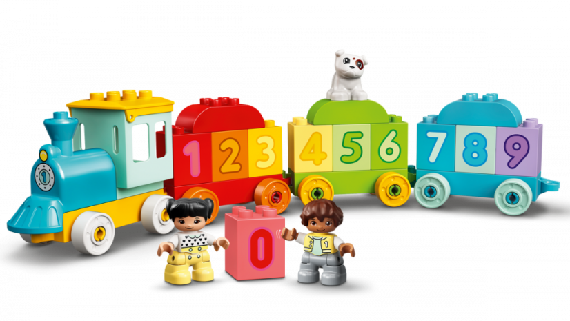 LEGO® DUPLO 10954 Pociąg z cyferkami — nauka liczenia