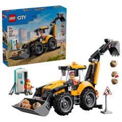 LEGO® City 60480 Žlutý nakladač s rypadlem