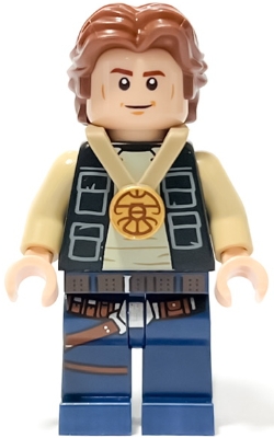 sw1284 Han Solo - Celebration, Wavy Hair