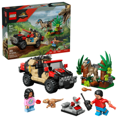 LEGO® Jurassic World 76972 Únik před raptorem v terénním autě