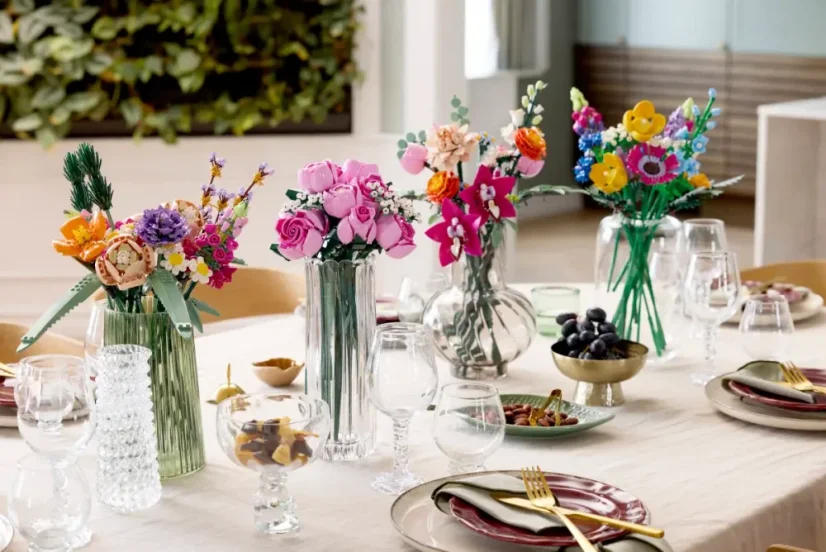 LEGO® Botanicals 10374 Kytica ružových ruží