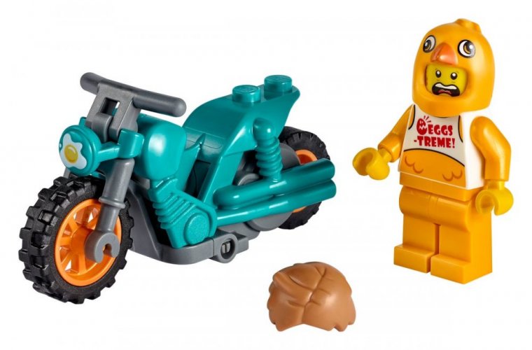 LEGO® City 60310 Motocykl kaskaderski z kurczakiem