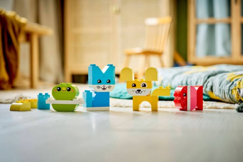 LEGO® DUPLO® 10477 Kreatívni roztomilí maznáčikovia 3 v 1