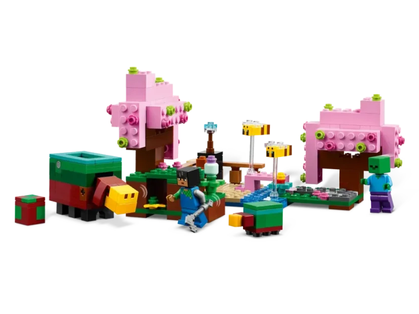 LEGO® Minecraft 21260 Zahrada s rozkvetlými třešněmi