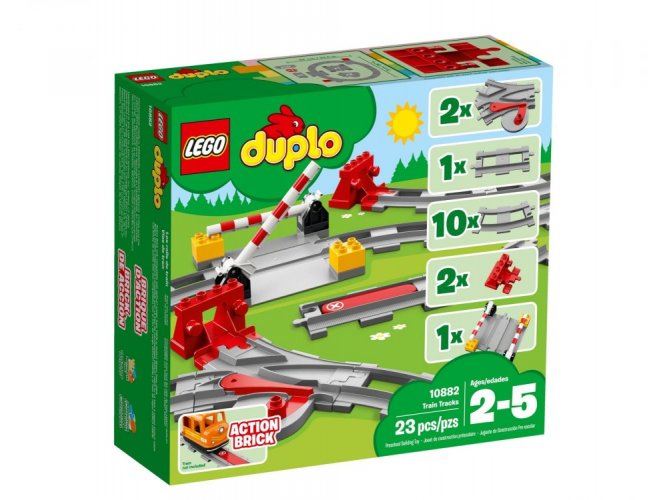 LEGO® DUPLO 10882 Tory kolejowe