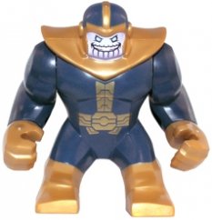 sh230 Thanos - Large Figure, Dark Blue and Pearl Gold Arms, Outfit, and Helmet