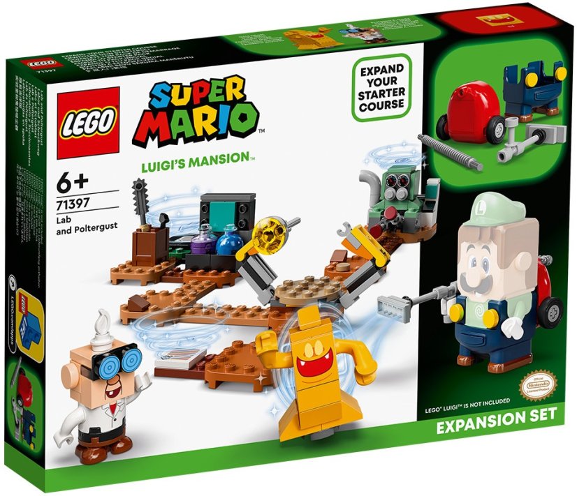 LEGO® Super Mario™ 71397 Luigiho sídlo Poltergust