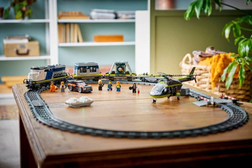 LEGO® City 60508 Loupež v policejním vlaku