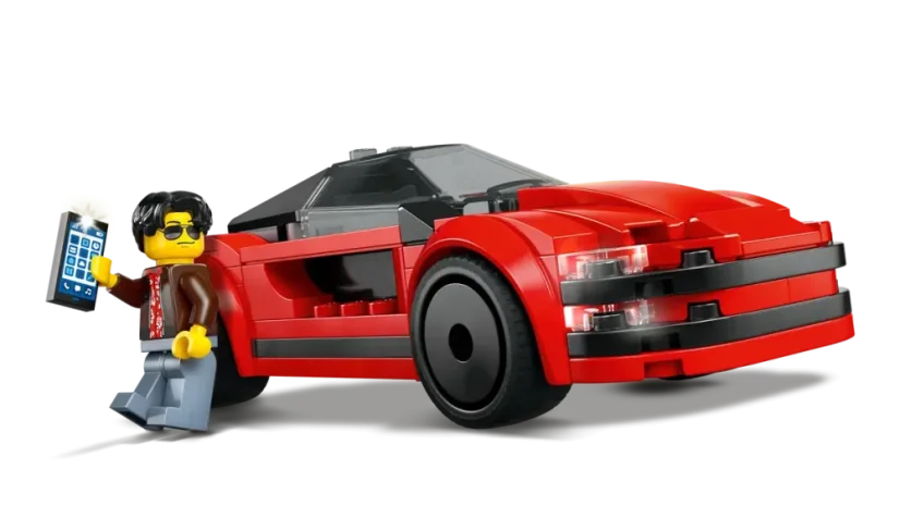 LEGO® City 60448 Červený sporťák