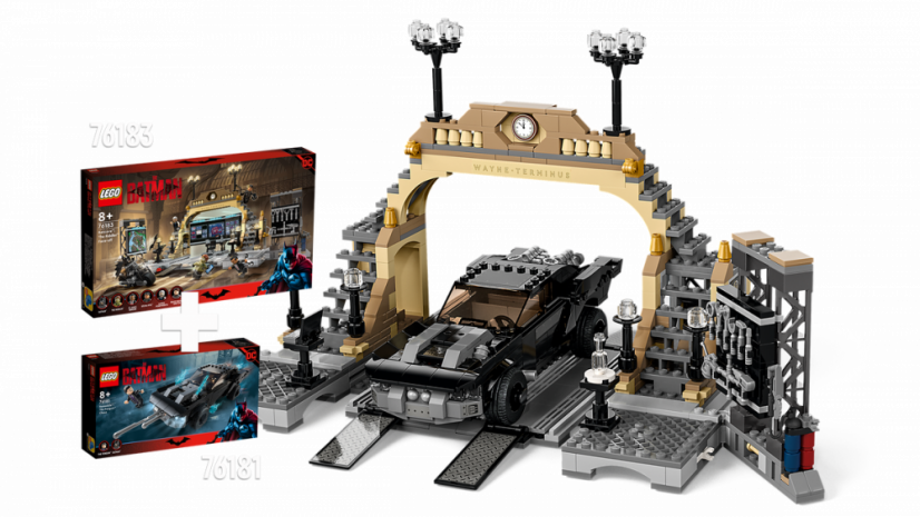 LEGO® Batman 76183 Jaskinia Batmana™: pojedynek z Człowiekiem-zagadką™