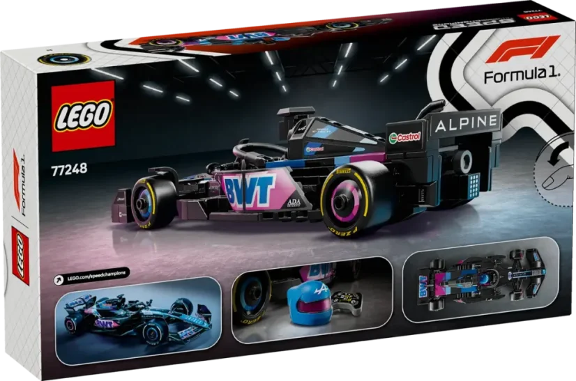 LEGO® Speed Champions 77248 Bolid F1® BWT Alpine Team A524