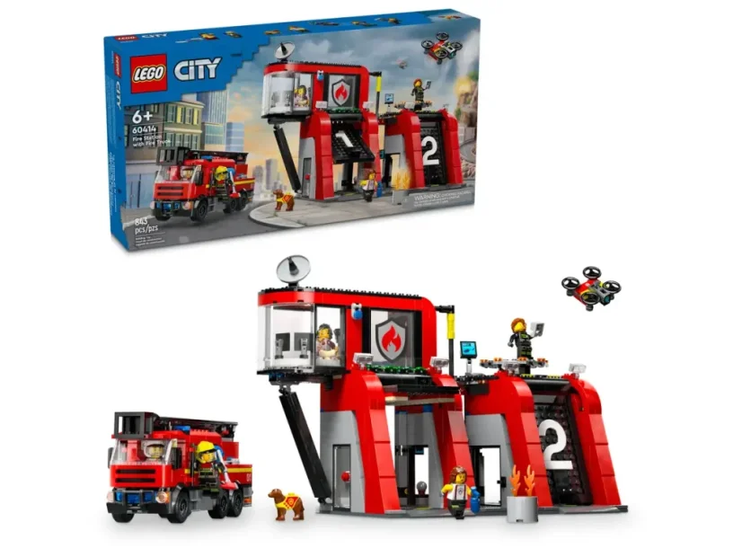 LEGO® City 60414 Fire Station with Fire Truck