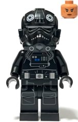 sw1260 Imperial TIE Fighter / Interceptor Pilot - Female, Nougat Head