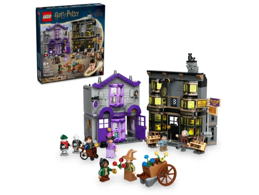 LEGO® Harry Potter™ 76439 Ollivanderův obchod a Obchod madame Malkinové