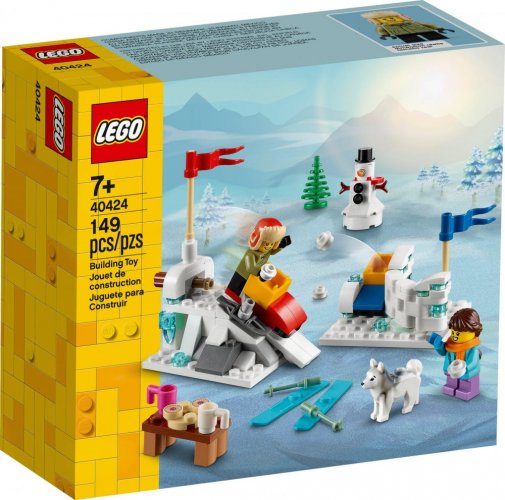 LEGO® 40424 Zimní koulovačka DRUHÁ JAKOST