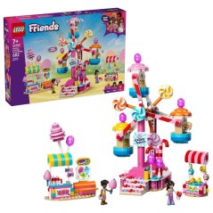 LEGO® Friends 42700 Kolotoč se sladkostmi a cupcaky