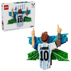 LEGO® Editions 43018 Lionel Messi – Okamžik vítězství