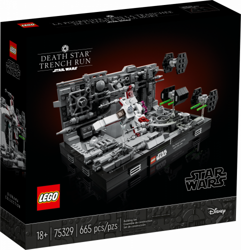 LEGO® Star Wars 75329 Útok na Hvězdu smrti – diorama