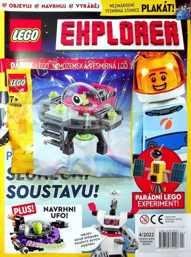 LEGO® Explorer 4/2022 Magazine CZ Version
