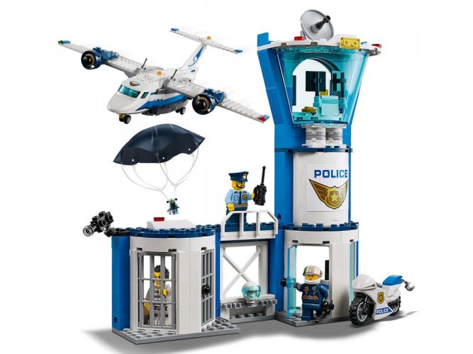 LEGO® CITY 60210 Základna Letecké policie DRUHÁ JAKOST