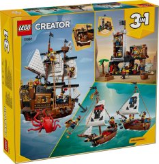 LEGO® Creator 3 v 1 31387 Kultovní pirátská loď