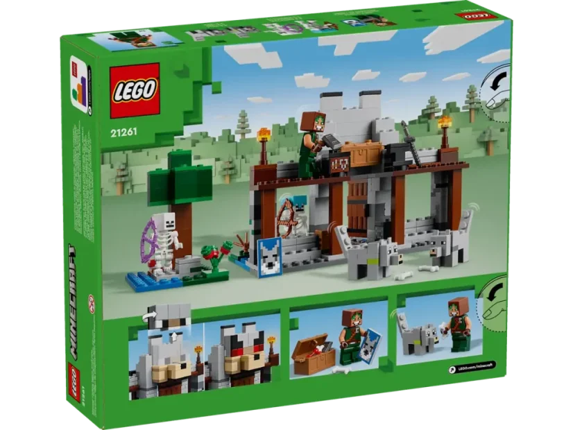 LEGO® Minecraft 21261 Vlčia pevnosť