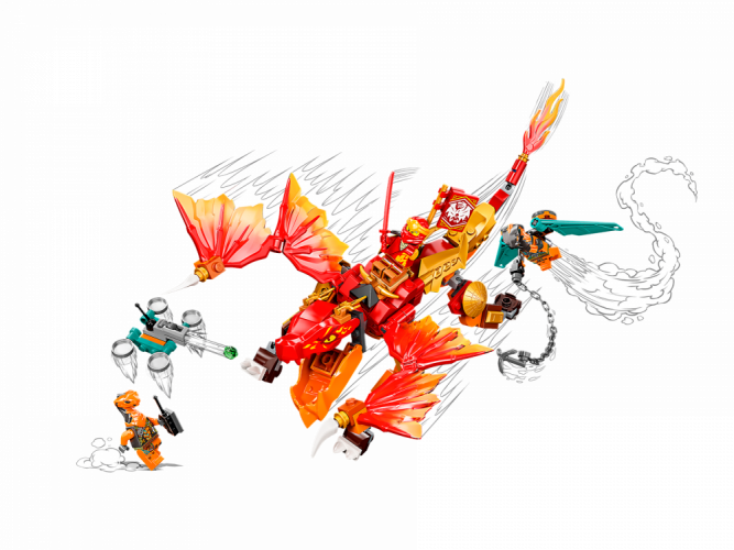 LEGO® Ninjago 71762 Kaiův ohnivý drak