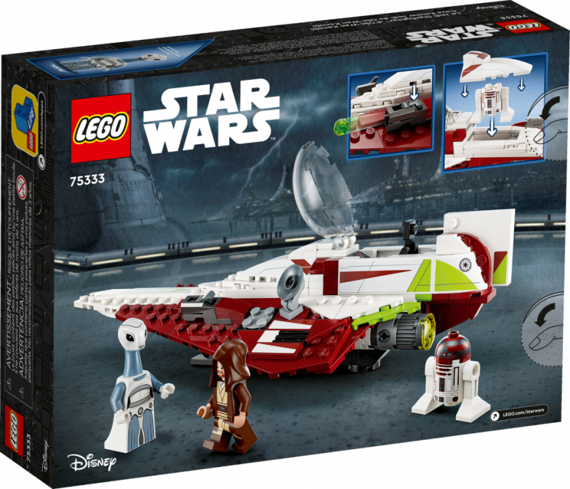 LEGO® Star Wars™ 75333 Jediská stíhačka Obi-Wana Kenobiho
