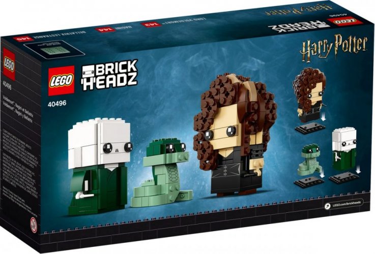 LEGO® BrickHeadz 40496 Voldemort Nagini a Bellatrix